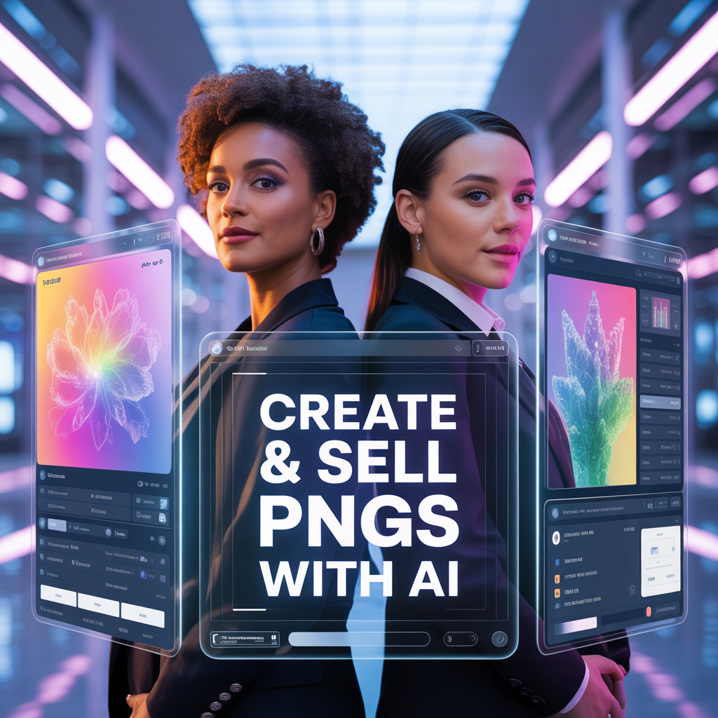 Create & Sell PNGs with AI